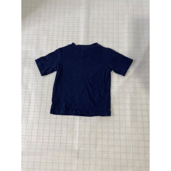 team Athletics MLB Boy's Shirt Blue Milwaukee Brewers Short Sleeve Size 18 Mon - Picture 4 of 5